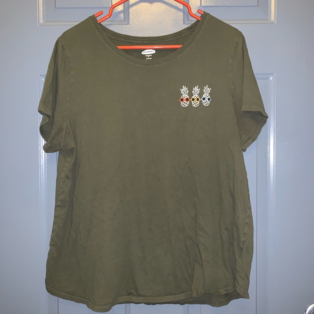 Green Pineapple Old Navy T-Shirt